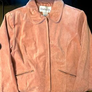 Pink Leather Jacket!!